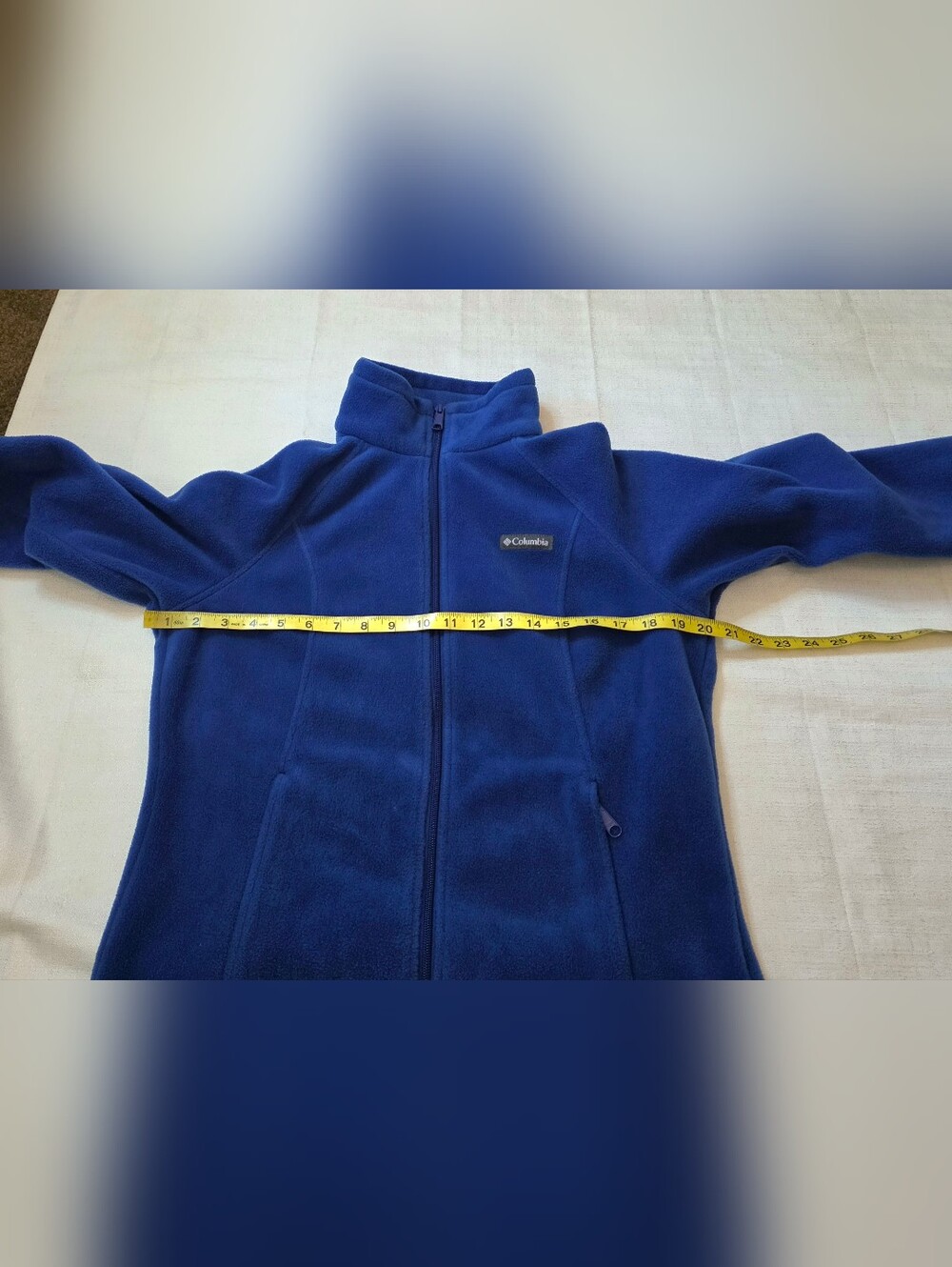 Columbia Benton Springs Blue Fleece Full Zip Women's Size Medium - Picture 4 of 9
